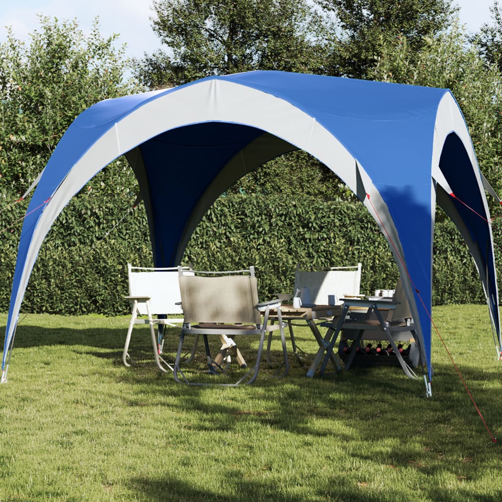 vidaXL Party Tent Blue Waterproof