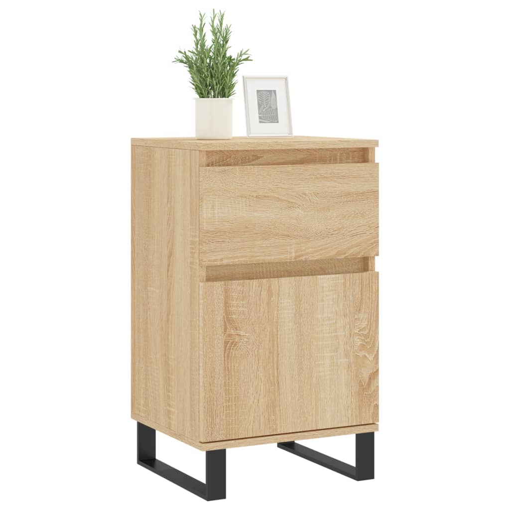 vidaXL Sideboard Sonoma Oak 40x35x70 cm Engineered Wood