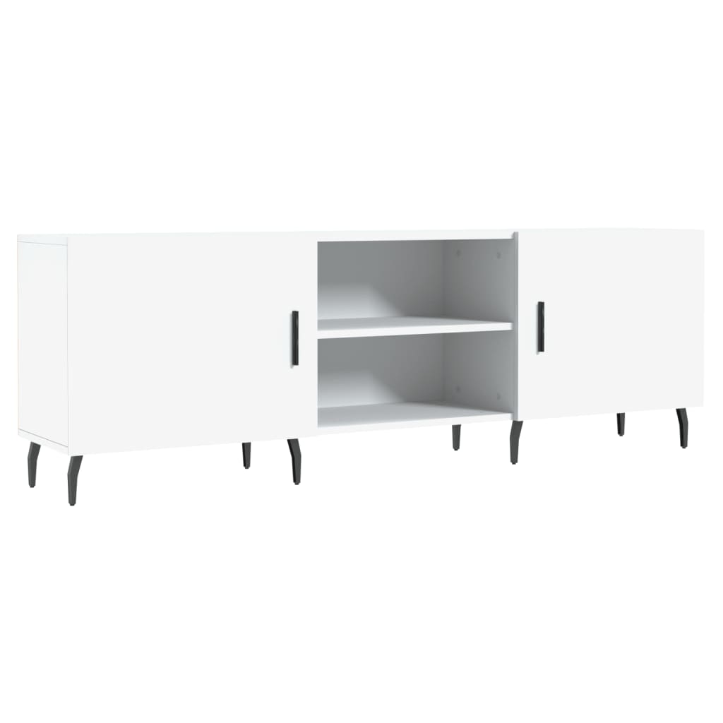 vidaXL TV Cabinet White 150x30x50 cm Engineered Wood