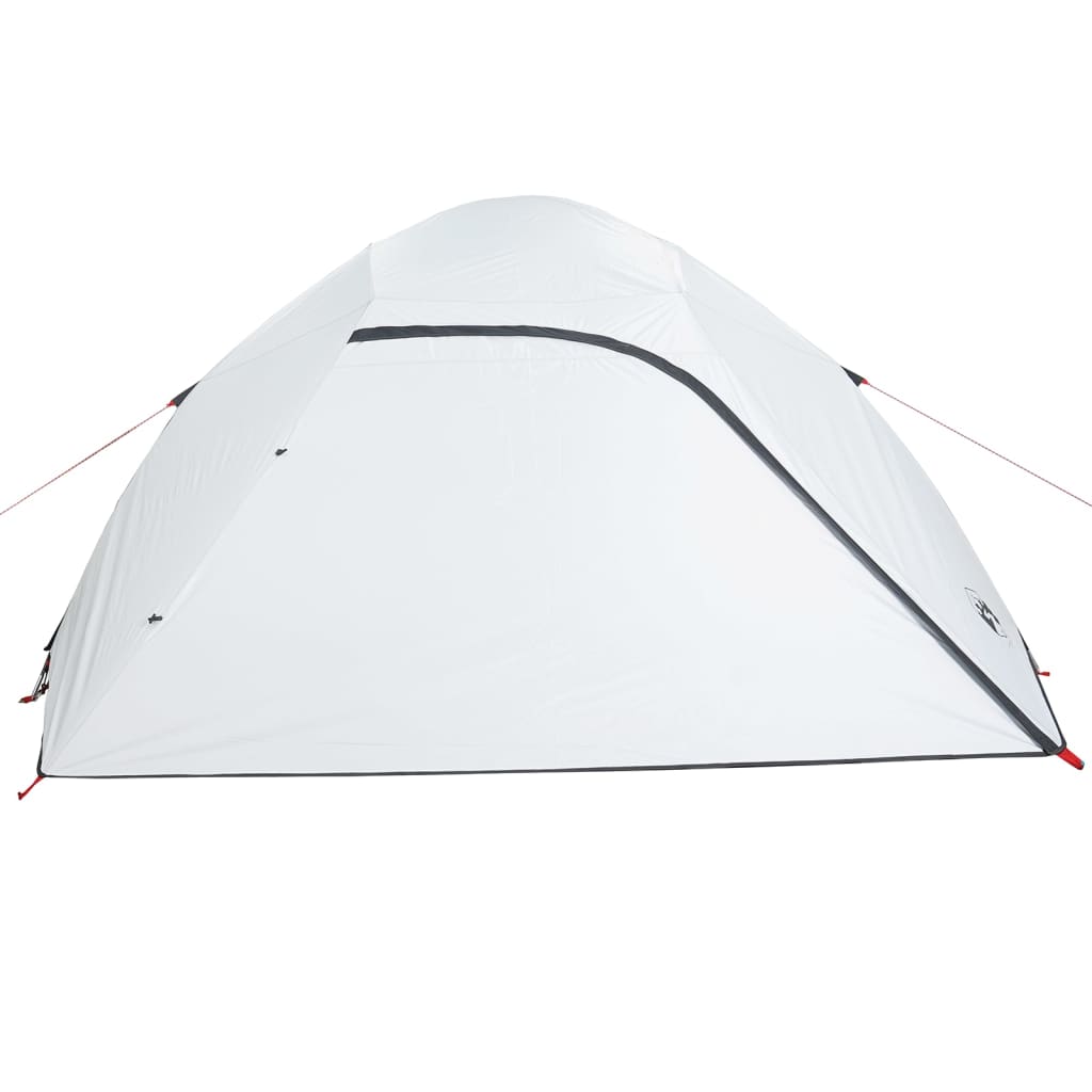 vidaXL Family Tent Dome 6-Person White Blackout Fabric Waterproof