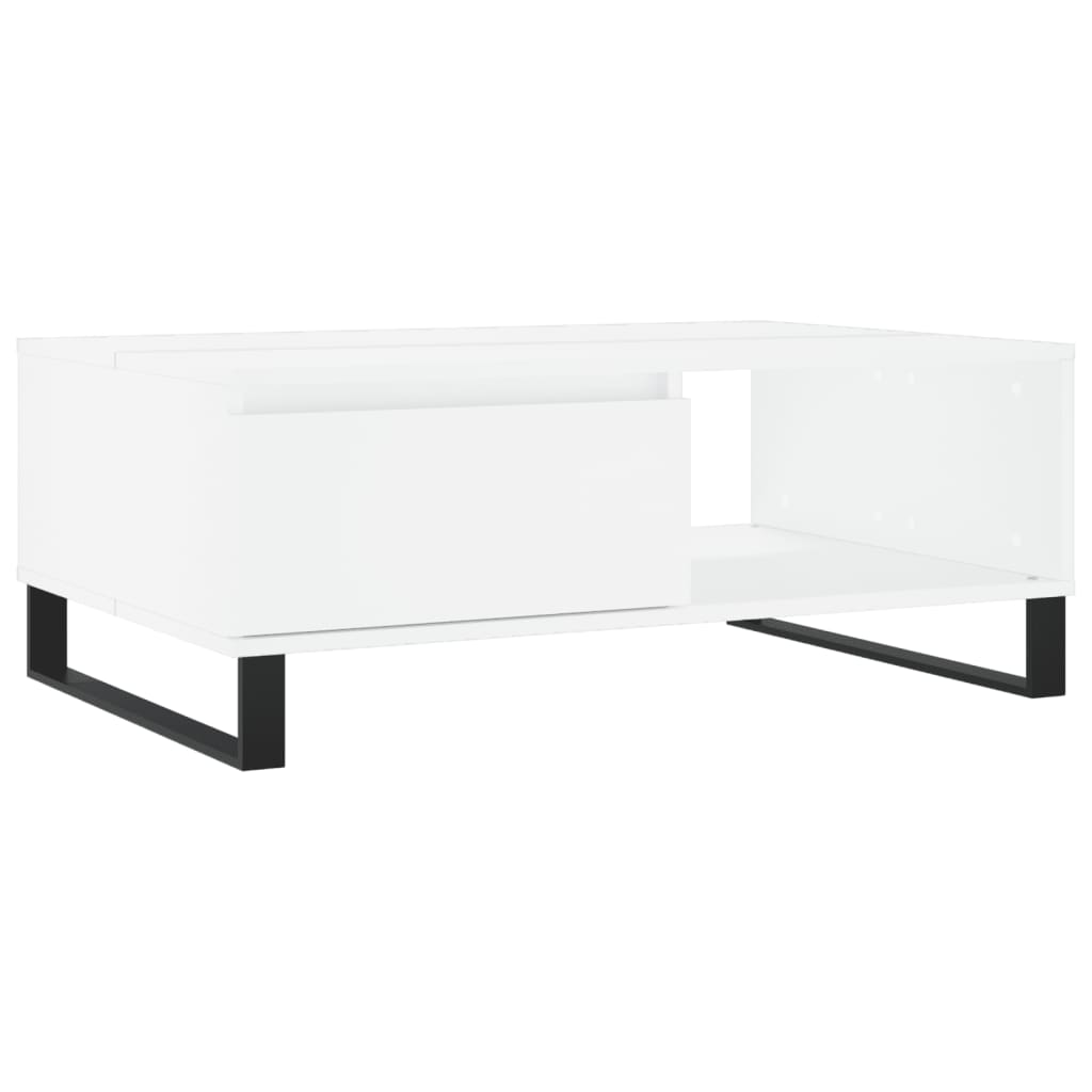 vidaXL Coffee Table White 90x60x35 cm Engineered Wood