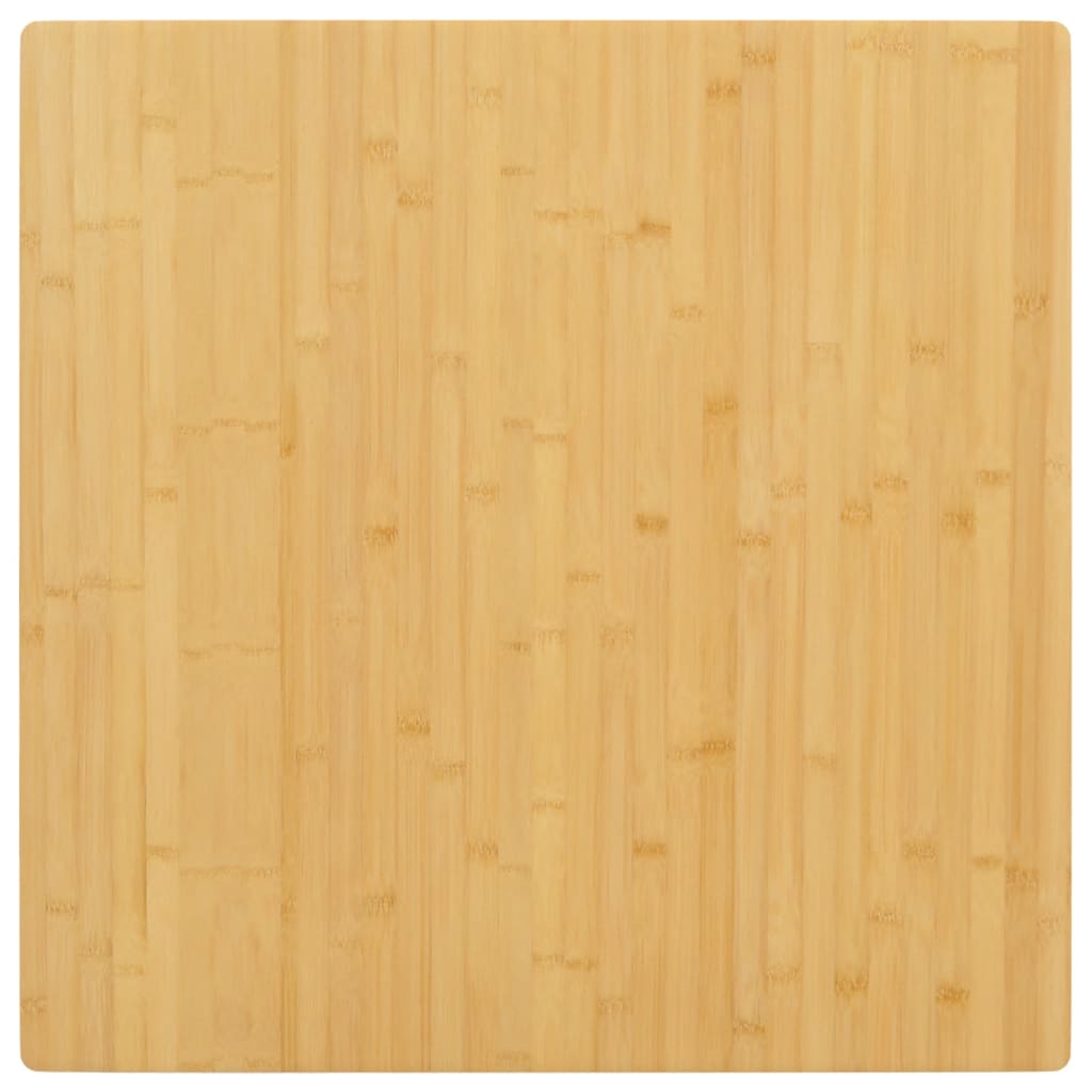 vidaXL Table Top 90x90x1.5 cm Bamboo