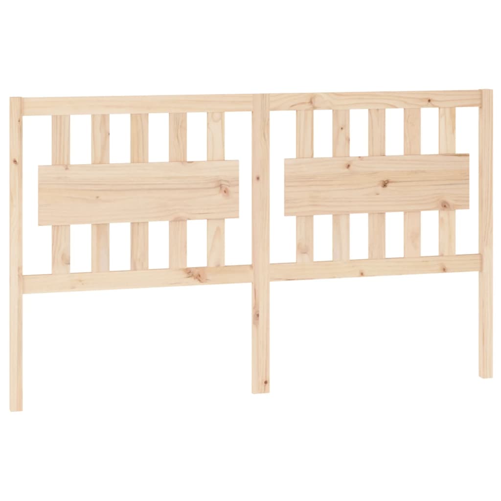 vidaXL Bed Headboard 165.5x4x100 cm Solid Wood Pine