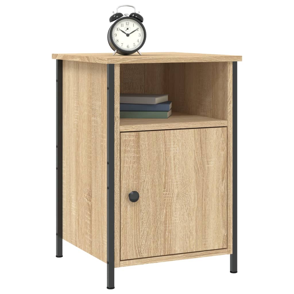 vidaXL Bedside Cabinets 2 pcs Sonoma Oak 40x42x60 cm Engineered Wood