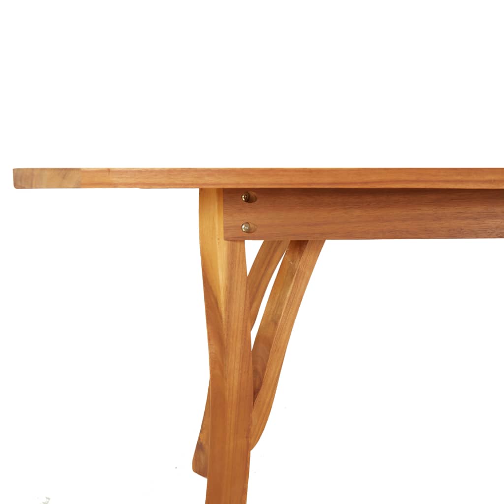 vidaXL Garden Table 200x90x75 cm Solid Wood Acacia