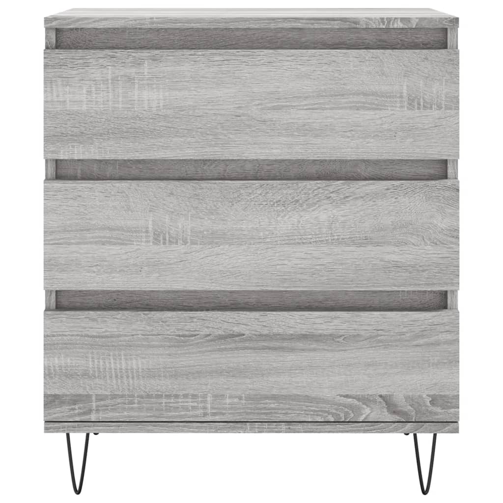 vidaXL Sideboard Grey Sonoma 60x35x70 cm Engineered Wood