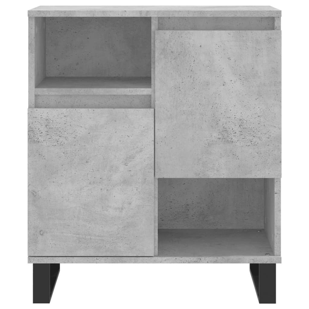 vidaXL Sideboards 3 pcs Concrete Grey Engineered Wood