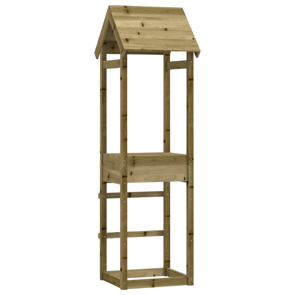 vidaXL Play Tower 53x46.5x194 cm Impregnated Wood Pine