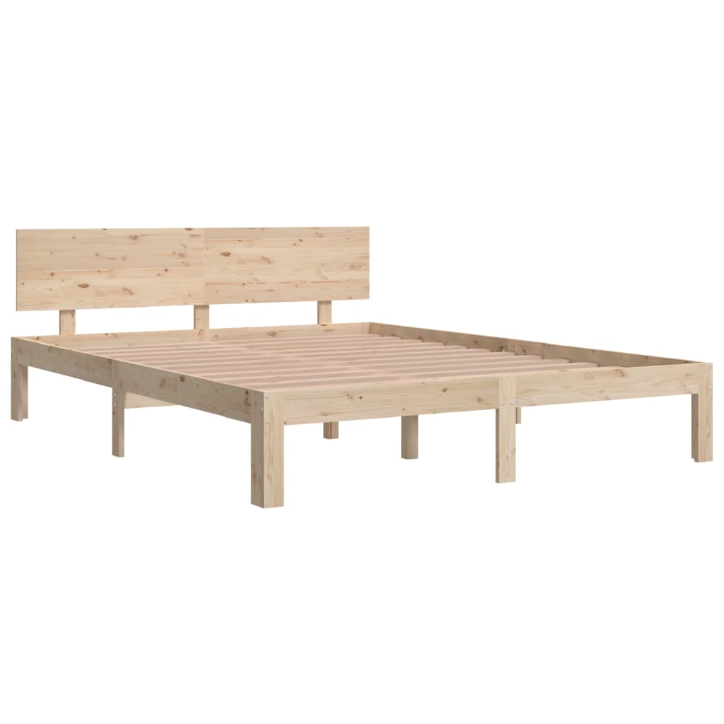 vidaXL Bed Frame without Mattress 150x200 cm King Size