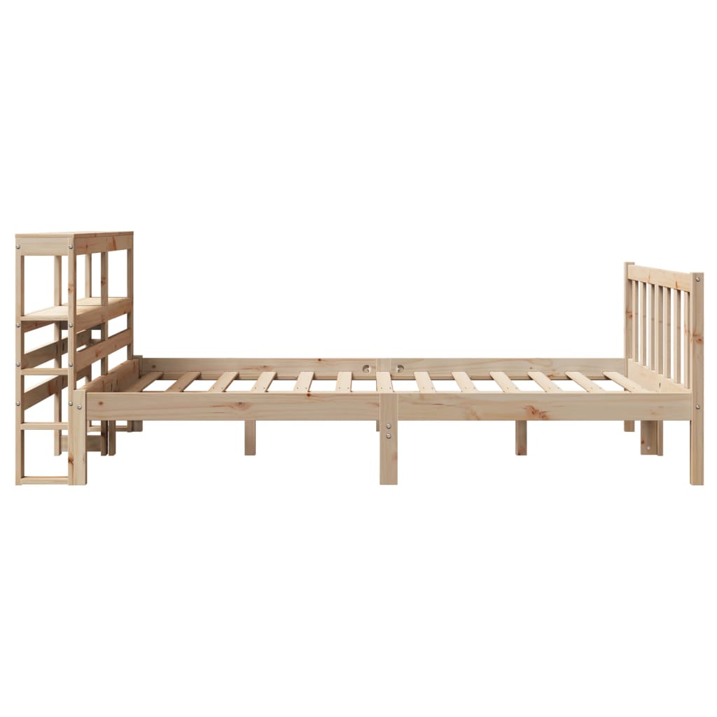 vidaXL Bed Frame without Mattress 160x200 cm Solid Wood Pine