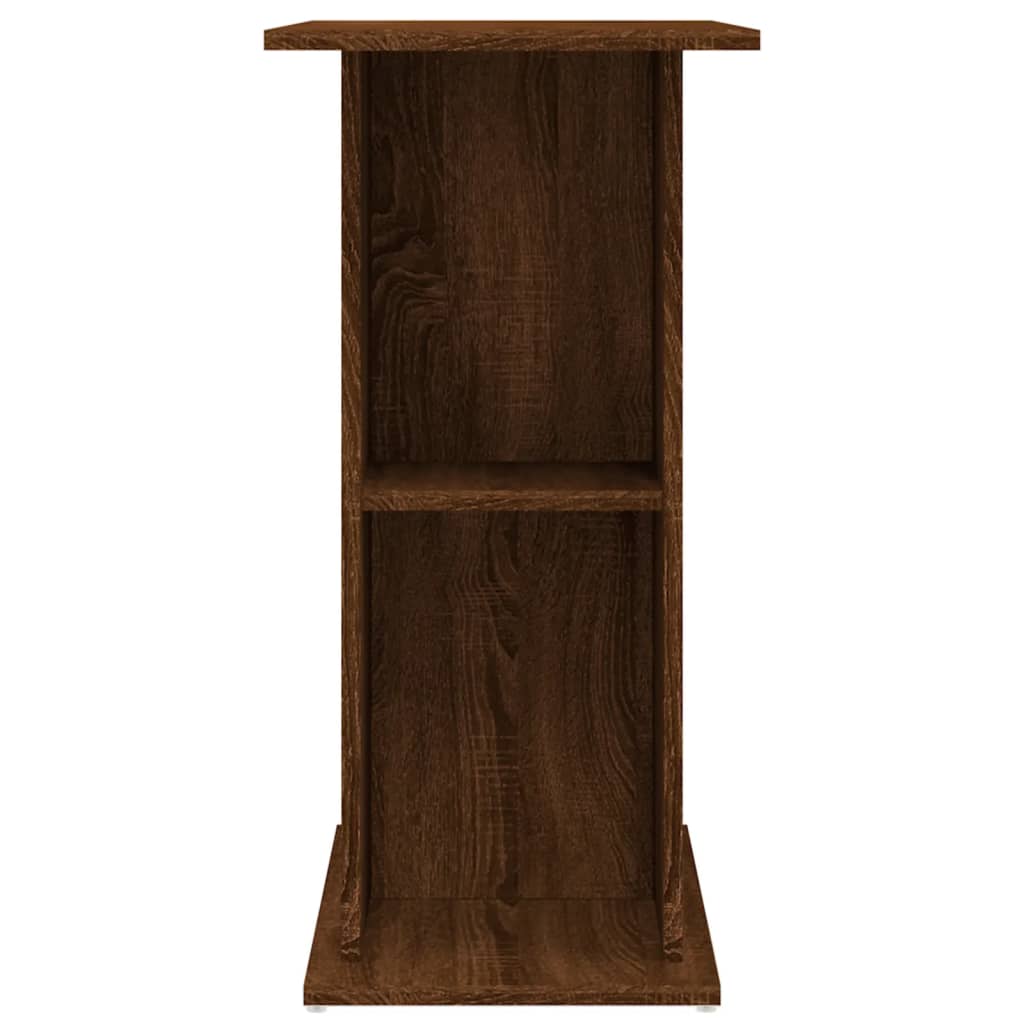 vidaXL Aquarium Stand Brown Oak 75x36x72.5 cm Engineered Wood