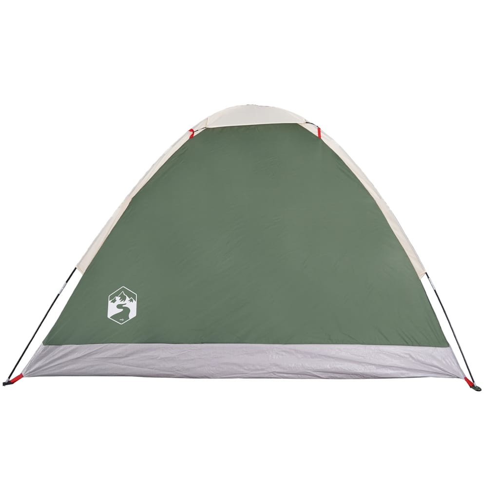 vidaXL Camping Tent Dome 2-Person Green Waterproof