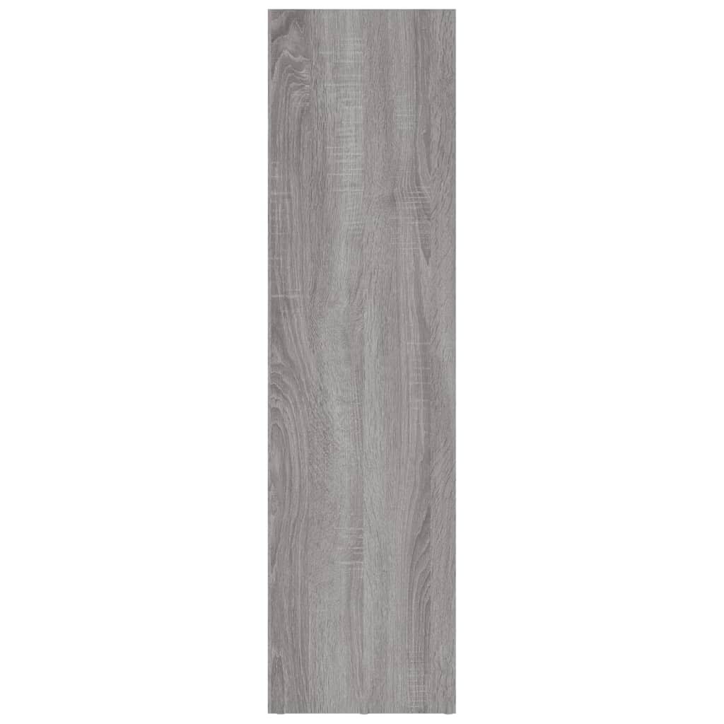 vidaXL Book Cabinet/TV Cabinet Grey Sonoma 36x30x114 cm Engineered Wood