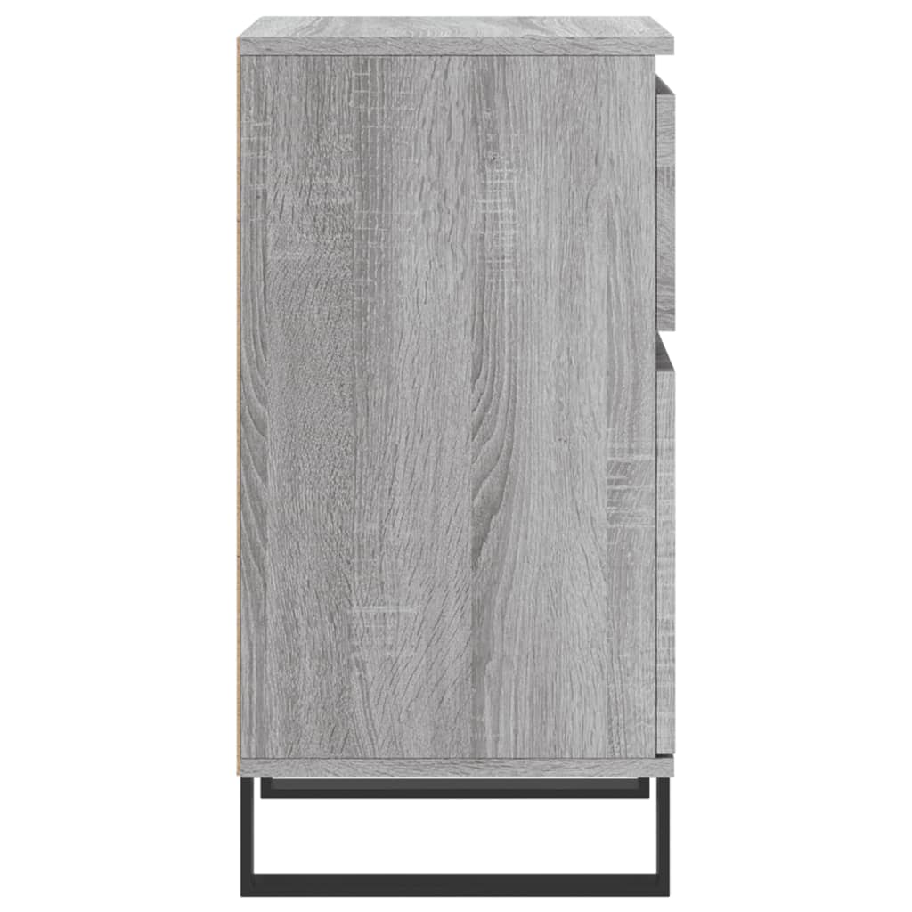 vidaXL Sideboard Grey Sonoma 40x35x70 cm Engineered Wood