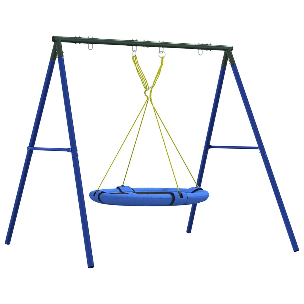 vidaXL Outdoor Swing Set with Saucer Swing