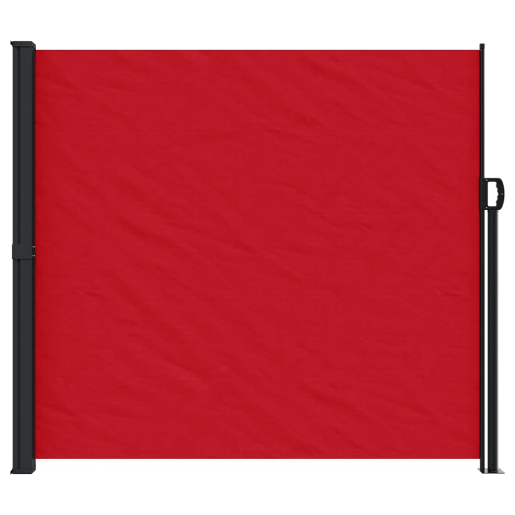 vidaXL Retractable Side Awning Red 180x600 cm