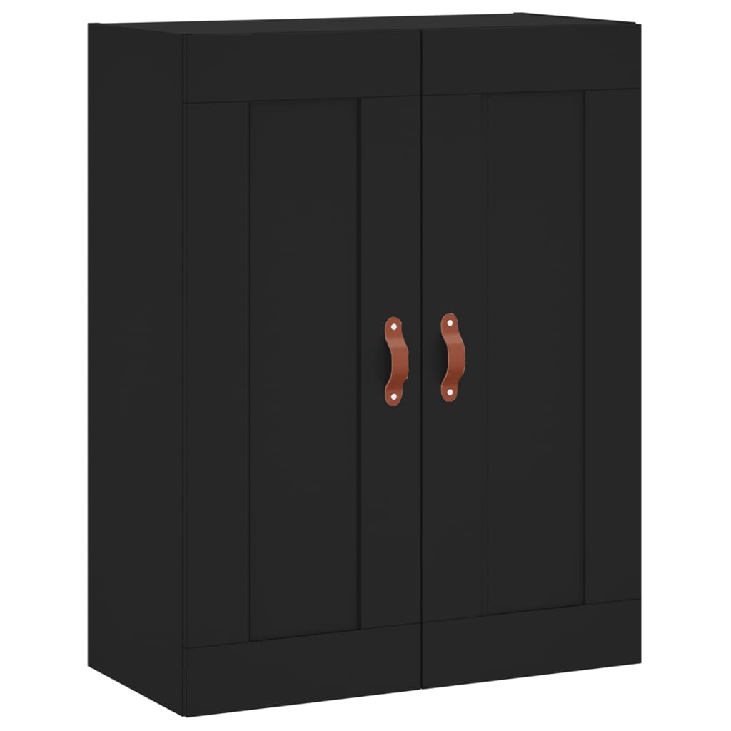 vidaXL Highboard Black 69.5x34x180 cm Engineered Wood