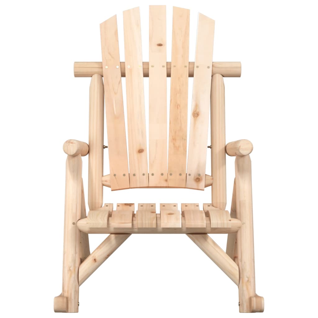 vidaXL Garden Rocking Chair 69x96x101 cm Solid Wood Spruce