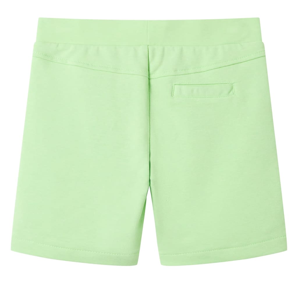 Kids' Shorts Fluo Green 140