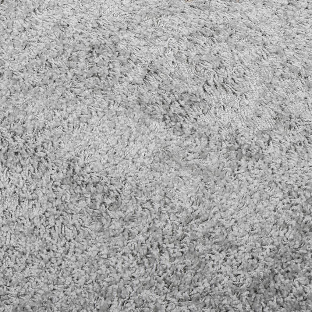 vidaXL Shaggy Rug PAMPLONA High Pile Modern Grey 160x230 cm