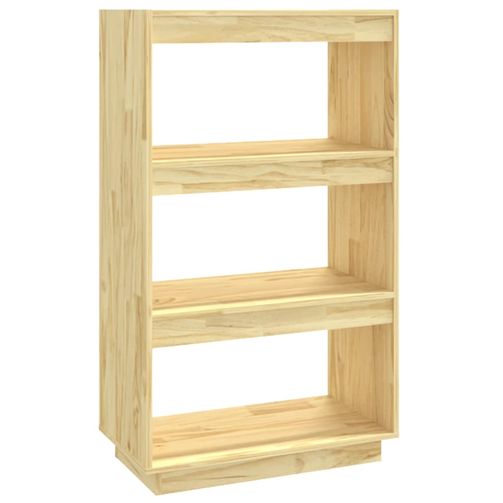 vidaXL Book Cabinet/Room Divider 60x35x103 cm Solid Pinewood