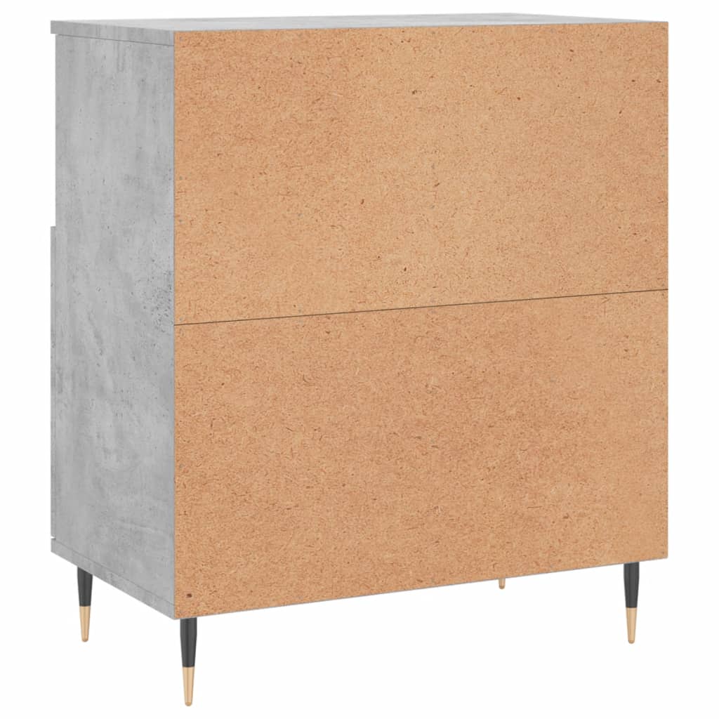 vidaXL Sideboard Concrete Grey 60x35x70 cm Engineered Wood