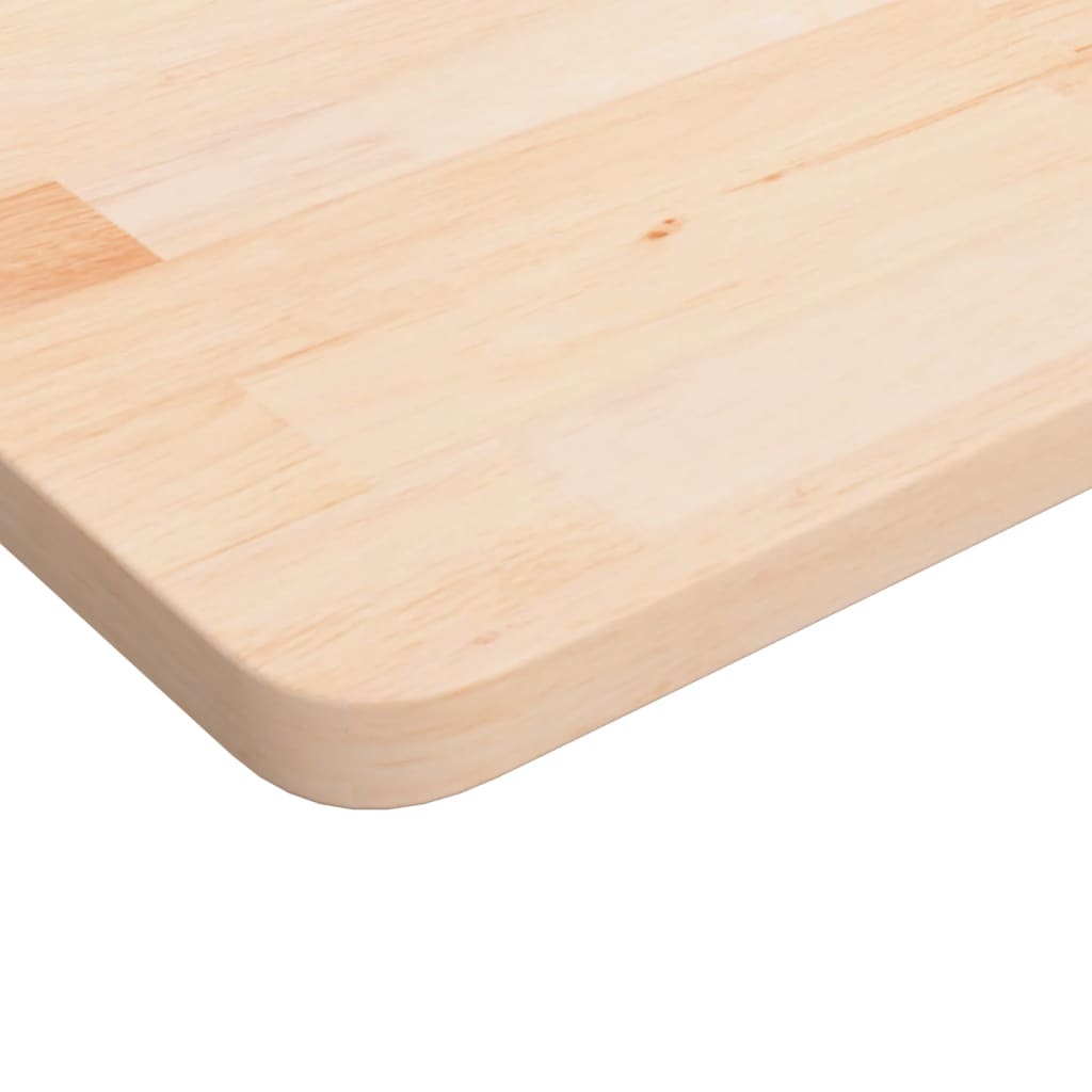 vidaXL Square Table Top 90x90x2.5 cm Untreated Solid Wood Oak