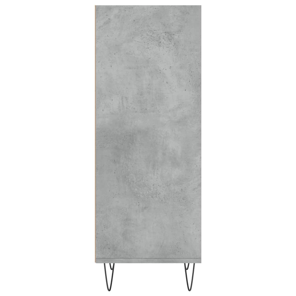 vidaXL Sideboard Concrete Grey 34.5x32.5x90 cm Engineered Wood