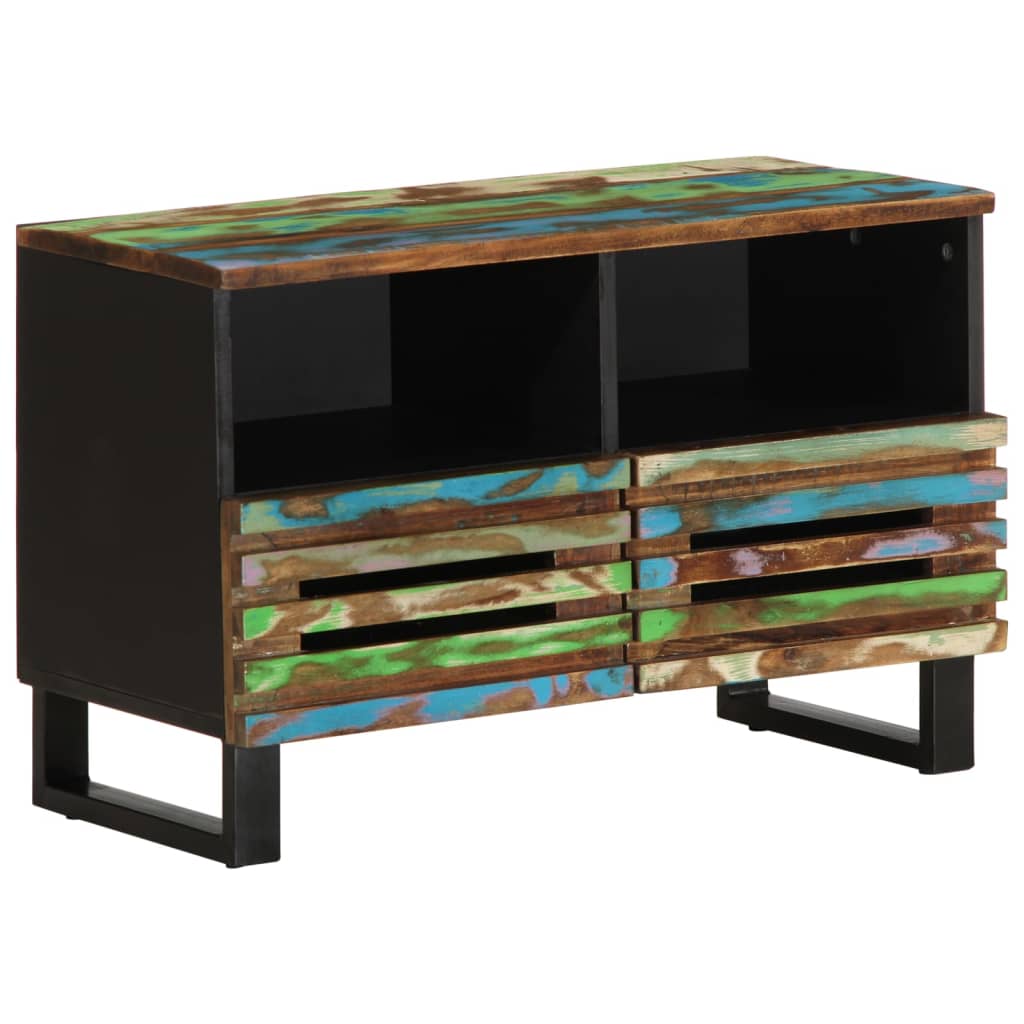 vidaXL TV Cabinet 70x34x46 cm Solid Wood Acacia