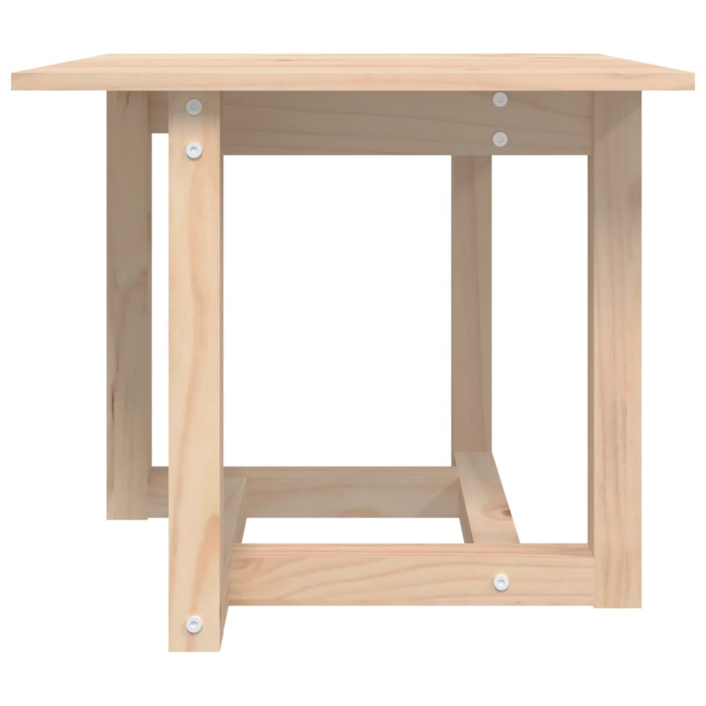 vidaXL Coffee Table 50x50x45 cm Solid Wood Pine