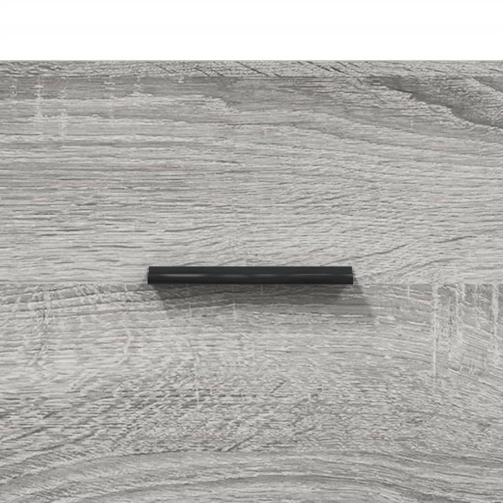 vidaXL Coffee Table Grey Sonoma 50x50x40 cm Engineered Wood