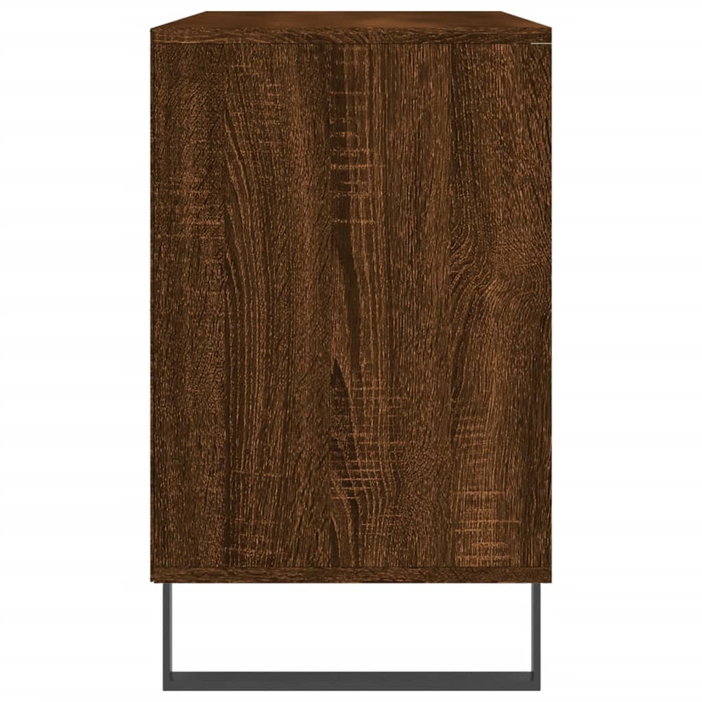 vidaXL Shoe Cabinet Brown Oak 102x36x60 cm Engineered Wood