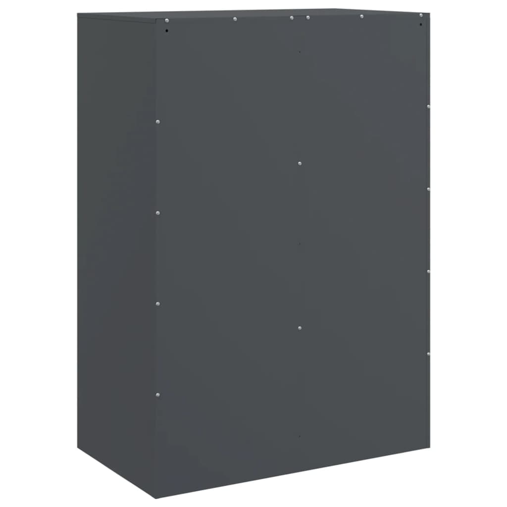 vidaXL Highboard Anthracite 67x39x95 cm Steel