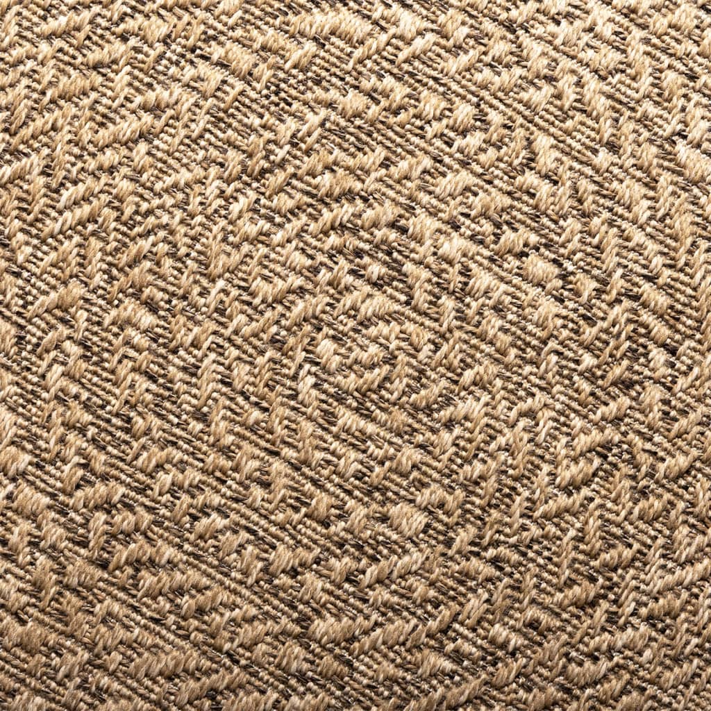 vidaXL Rug ZIZUR 160x230 cm Jute Look Indoor and Outdoor