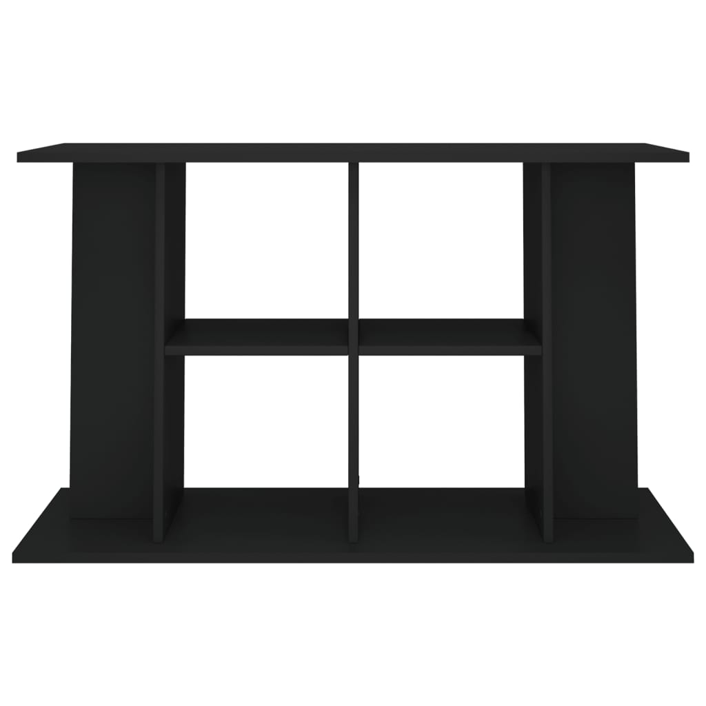 vidaXL Aquarium Stand Black 100x40x60 cm Engineered Wood