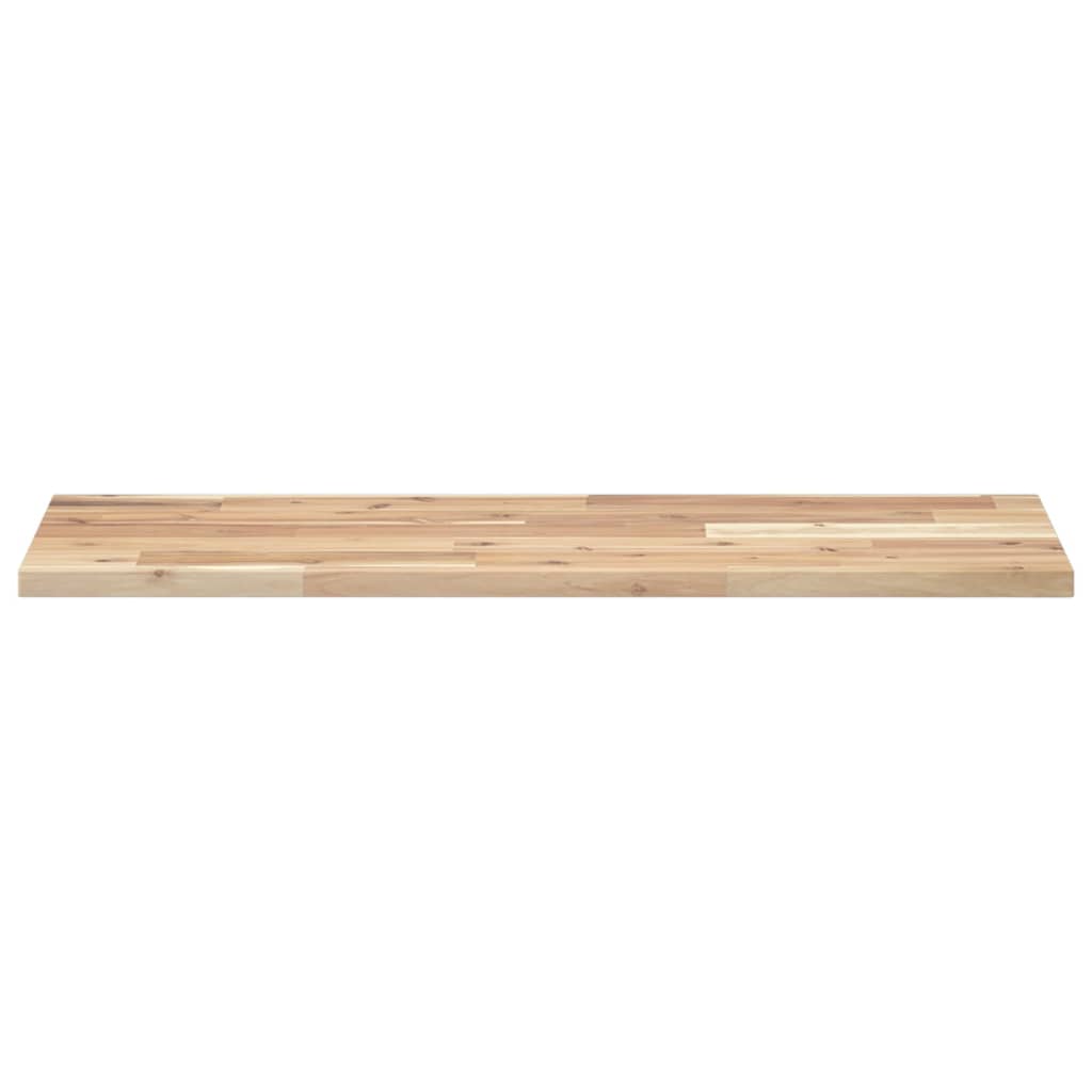 vidaXL Floating Shelves 4 pcs 100x30x2 cm Untreated Solid Wood Acacia