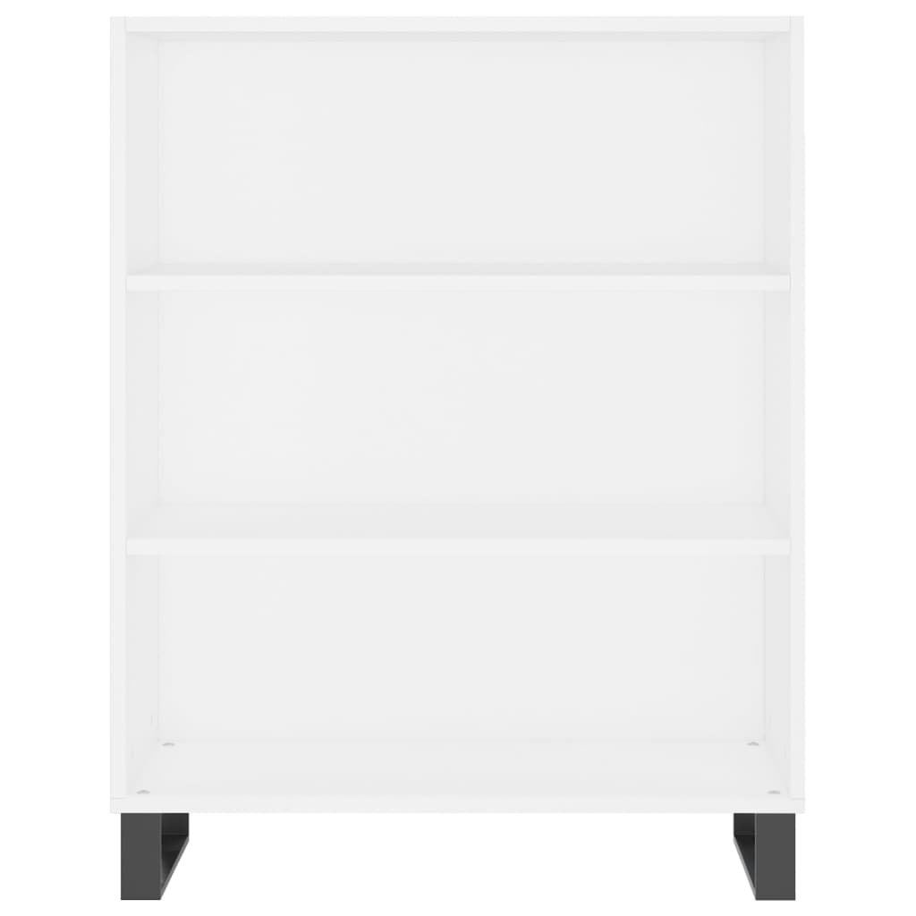 vidaxL Shelf Cabinet White 69.5x32.5x90 cm Engineered Wood