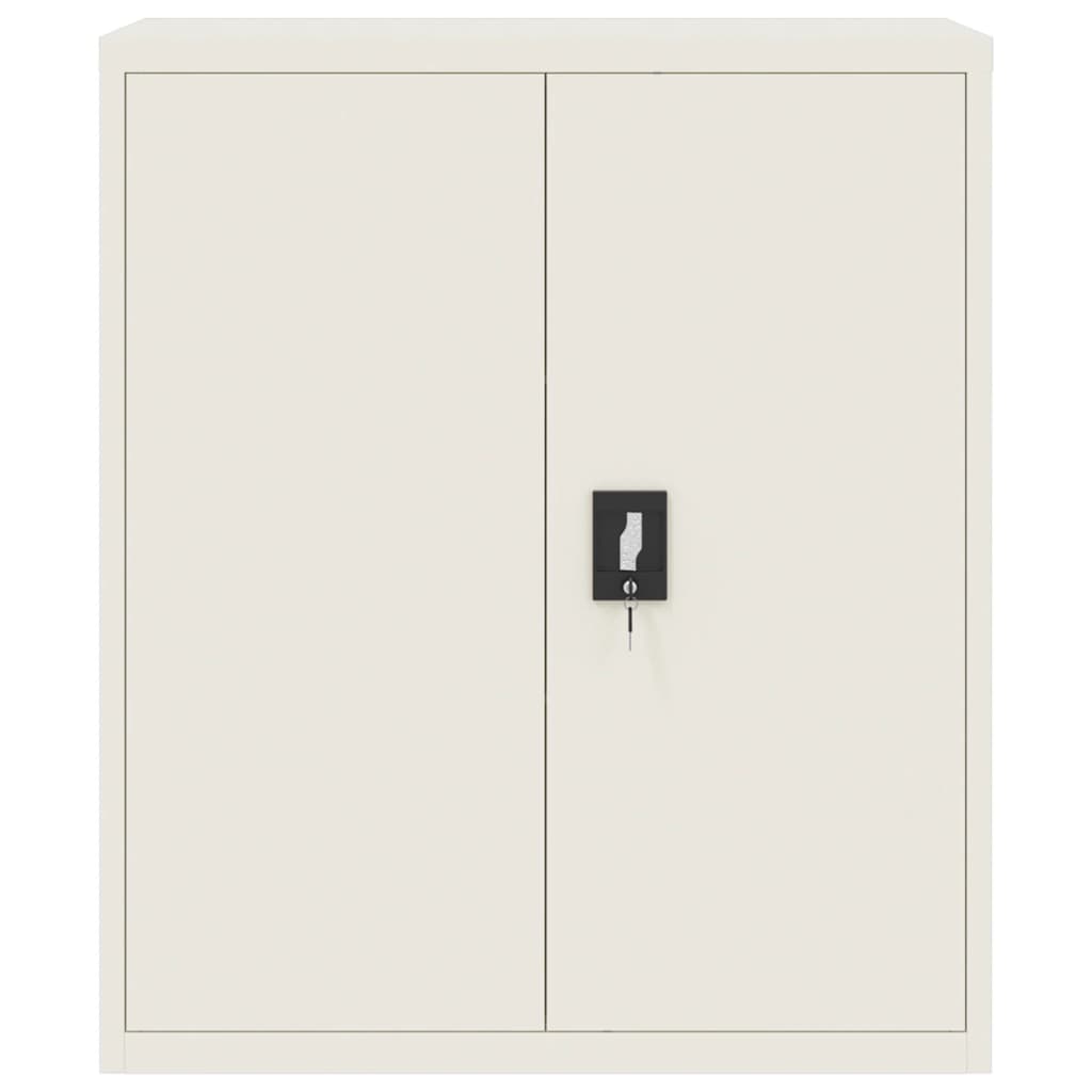 vidaXL File Cabinet White 90x40x145 cm Steel