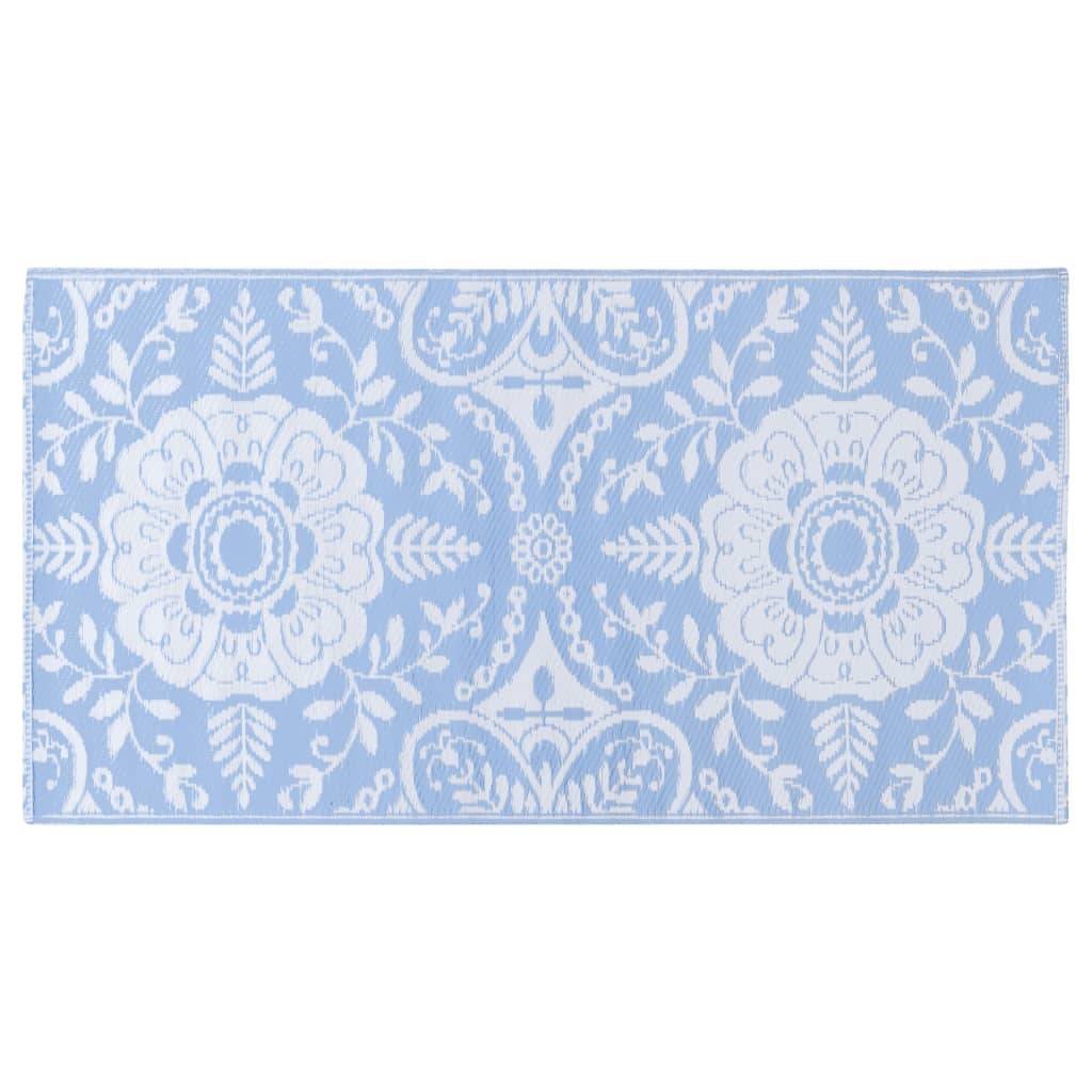 vidaXL Outdoor Carpet Baby Blue 160x230 cm PP