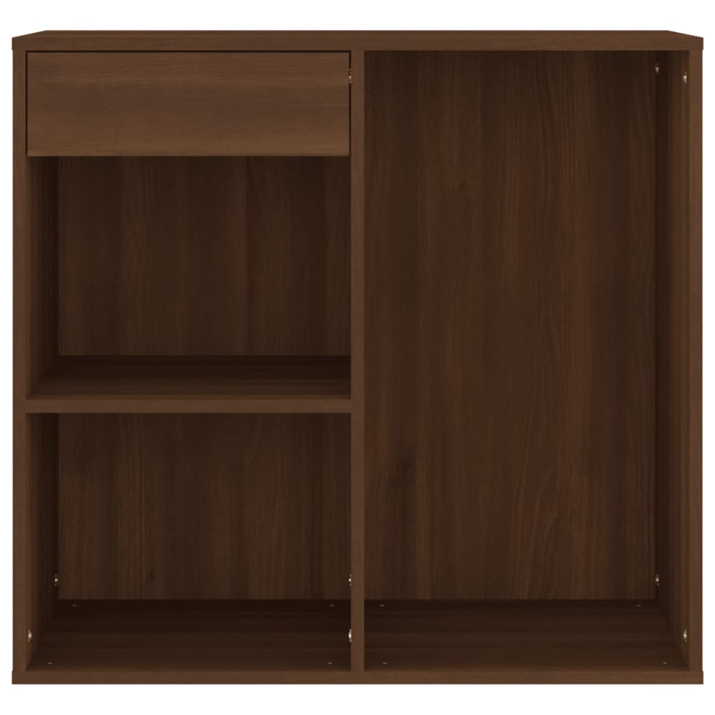 vidaXL Cosmetic Cabinet Brown Oak 80x40x75 cm Engineered Wood