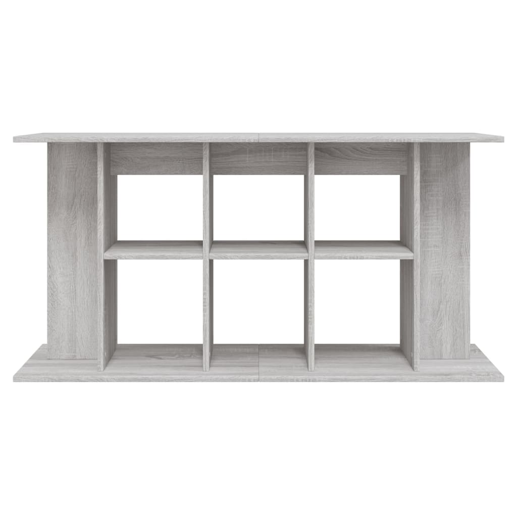 vidaXL Aquarium Stand Grey Sonoma 120x40x60 cm Engineered Wood