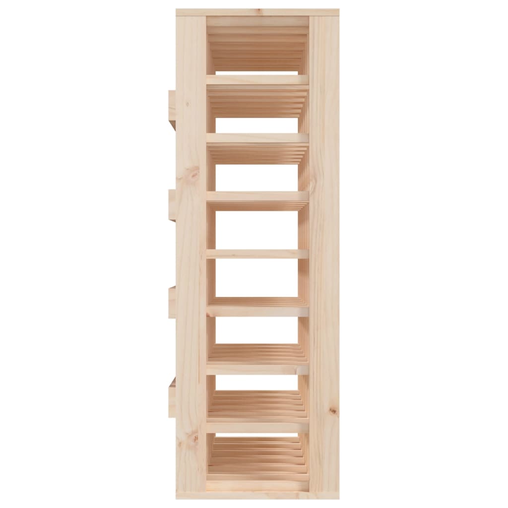 vidaXL Wine Rack 70x33x94 cm Solid Wood Pine