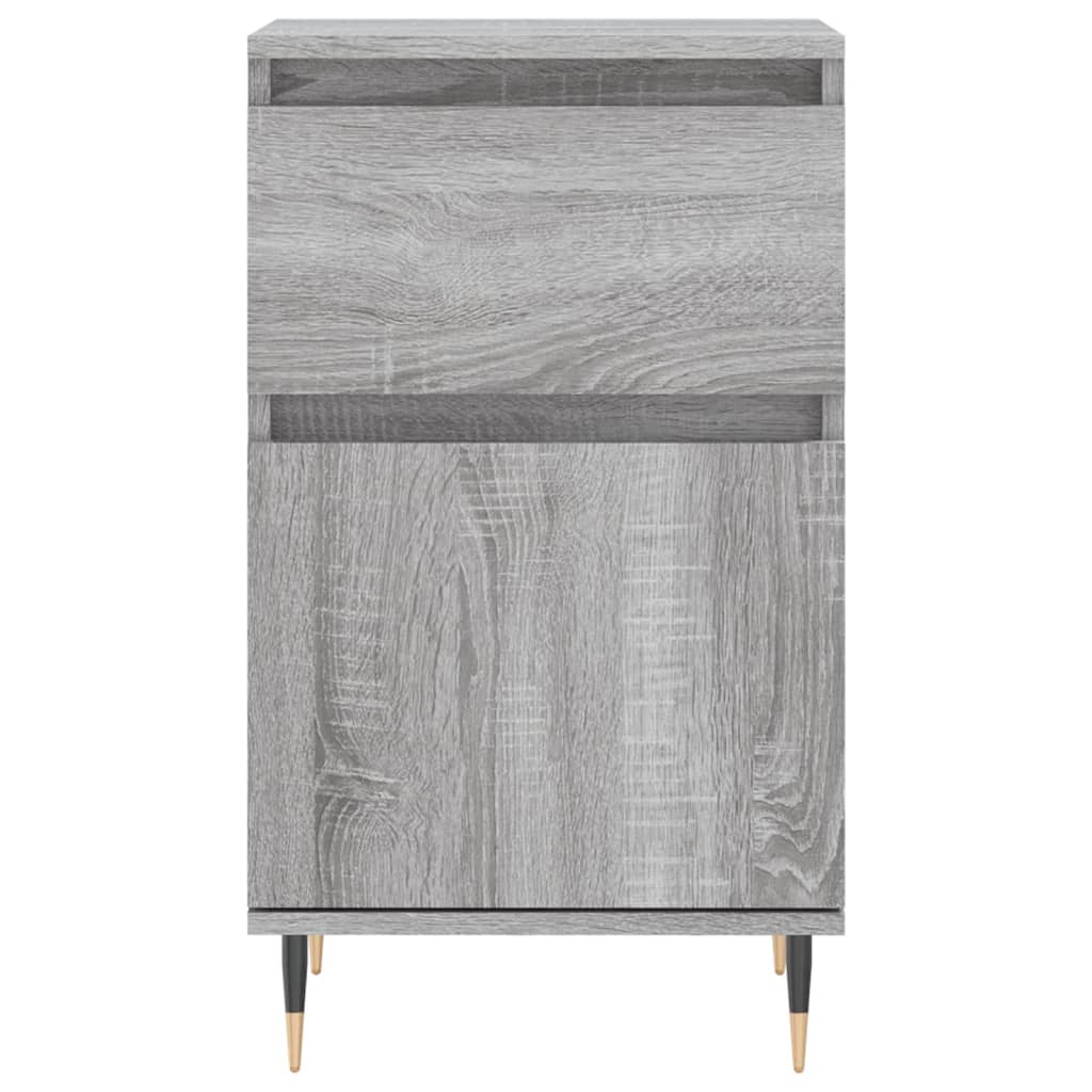 vidaXL Sideboard Grey Sonoma 40x35x70 cm Engineered Wood