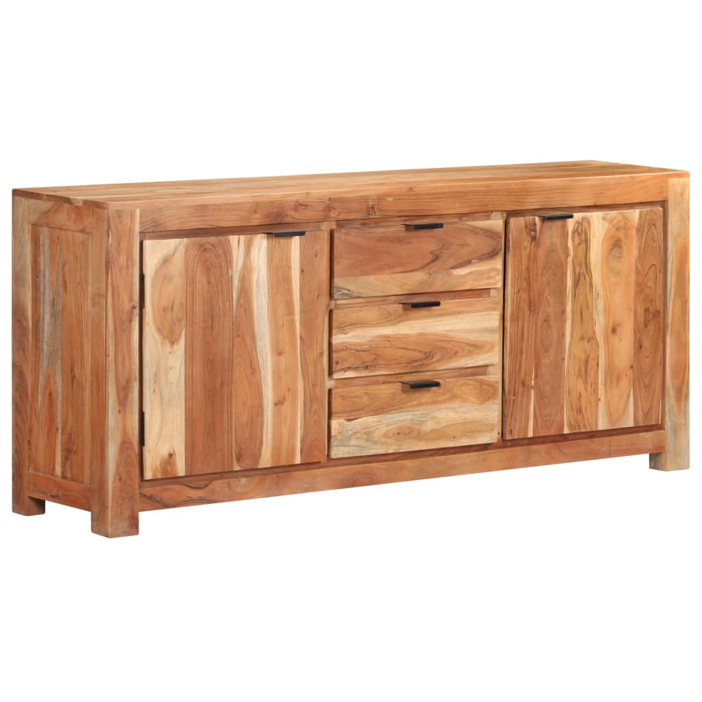 vidaXL Sideboard 175x40x75 cm Solid Acacia Wood