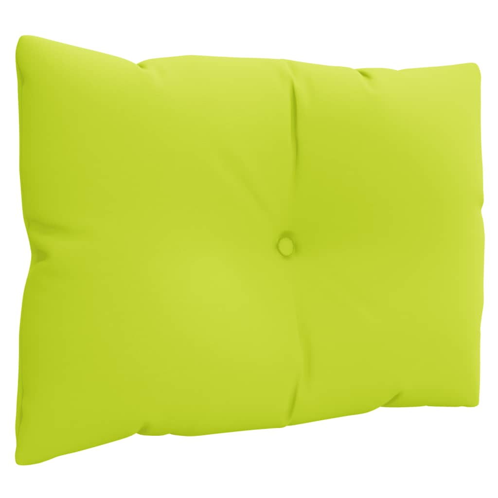 vidaXL Pallet Cushions 3 pcs Bright Green Fabric