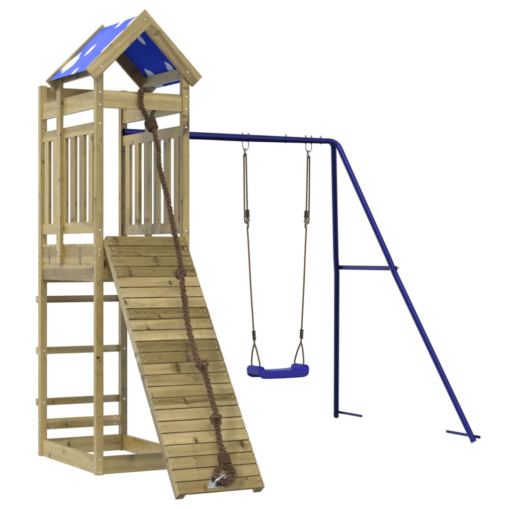 vidaXL Outdoor Playset Impregnated Wood Pine