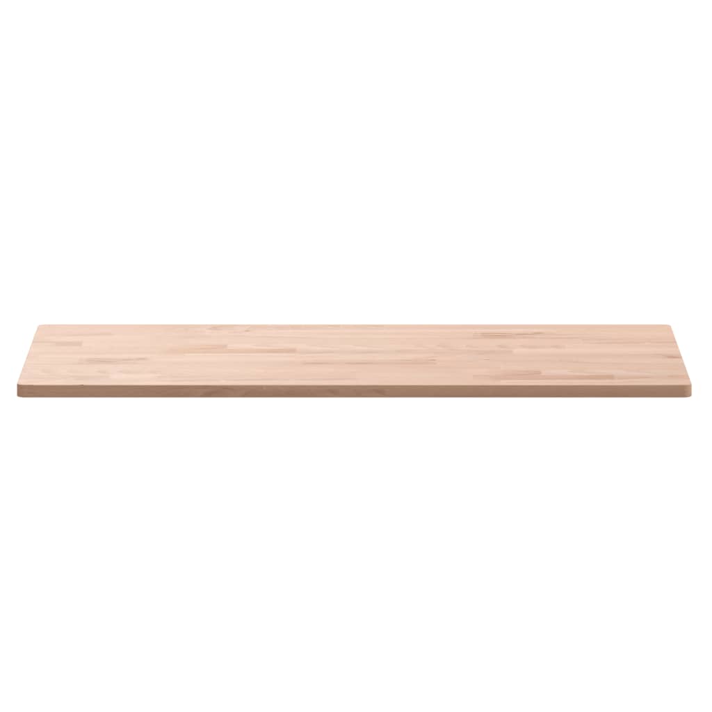 vidaXL Table Top 80x40x1.5 cm Rectangular Solid Wood Beech