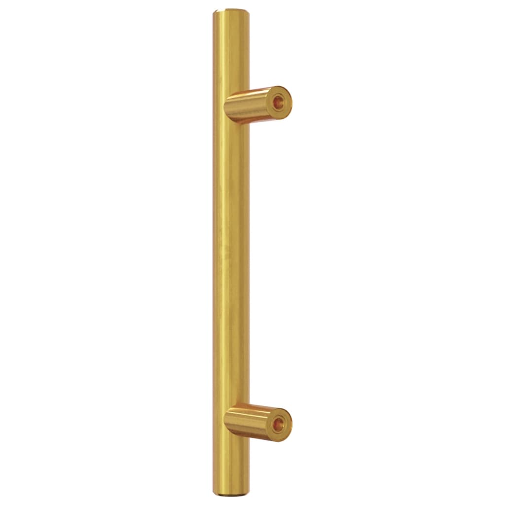 vidaXL Cabinet Handles 10 pcs Gold 96 mm Stainless Steel