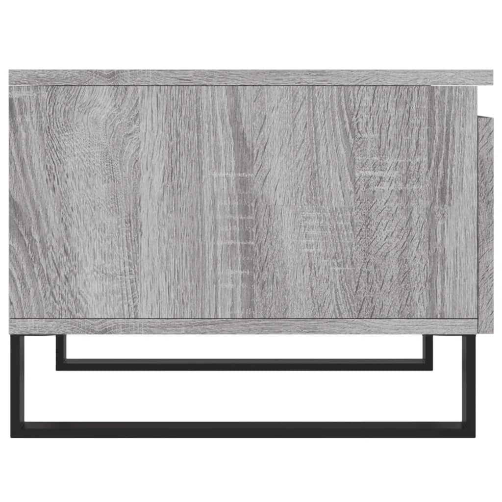 vidaXL Coffee Table Grey Sonoma 50x46x35 cm Engineered Wood