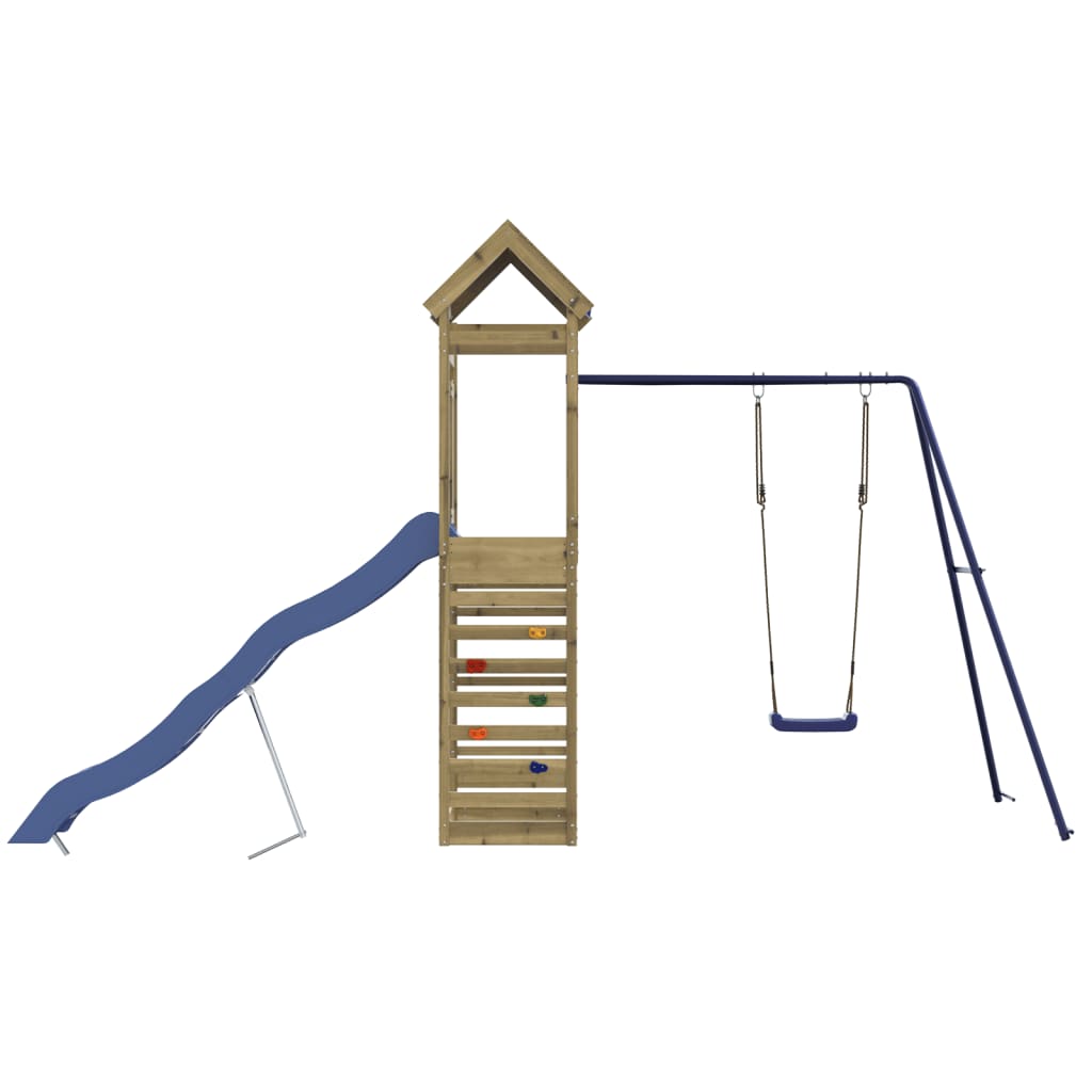 vidaXL Outdoor Playset Impregnated Wood Pine